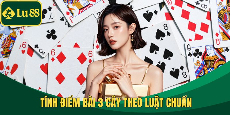 Tính điểm bài 3 cây theo luật chuẩn